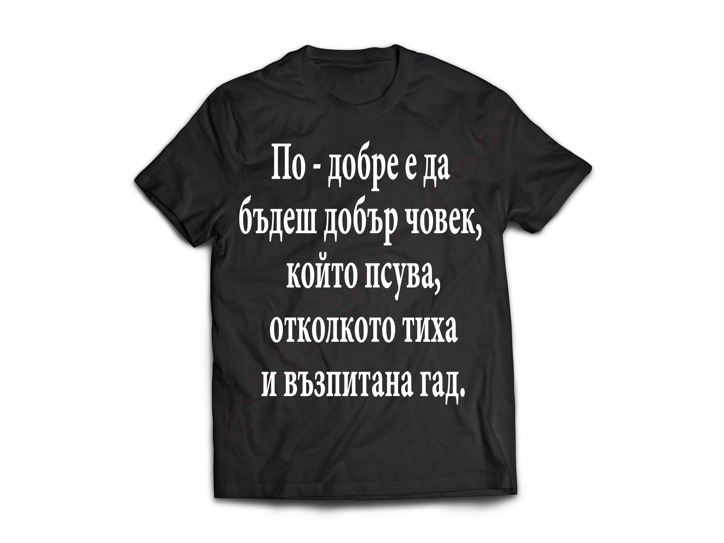 Тениска с надпис или щампа, страхотна идея за подарък.