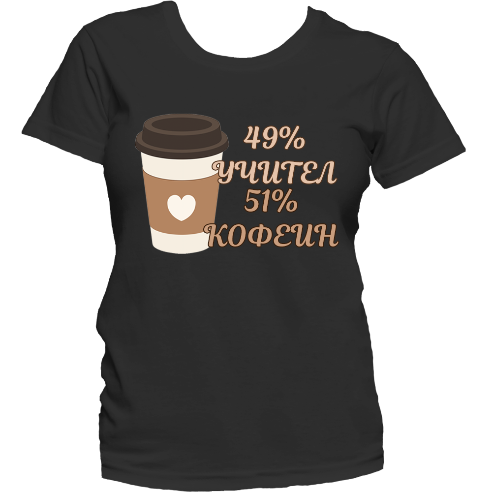Тениска с надпис за учител
